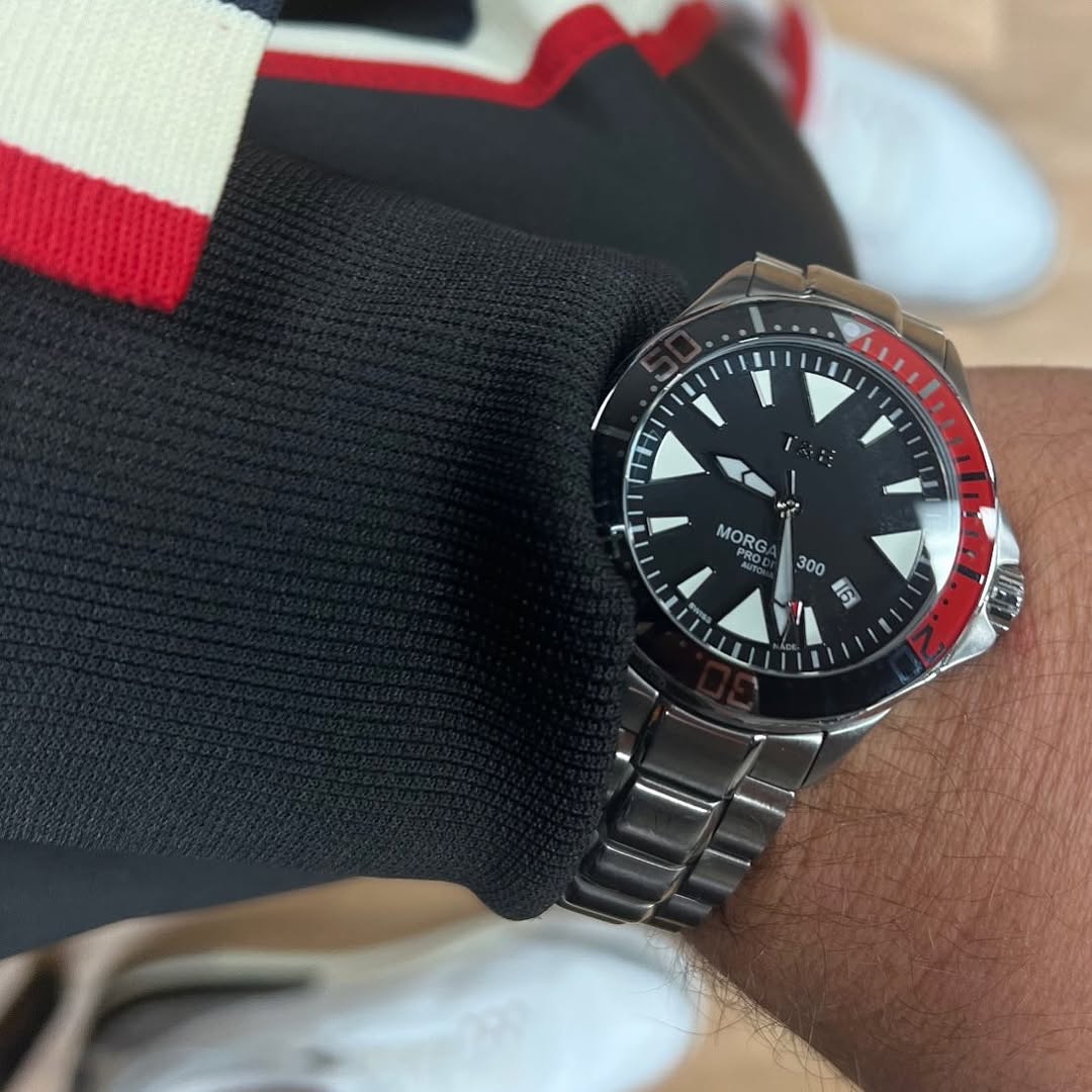 Morgan 300 on the wrist